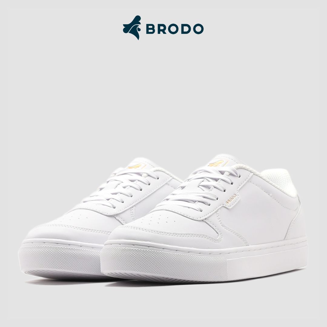 BRODO - Sneakers Calcio All White