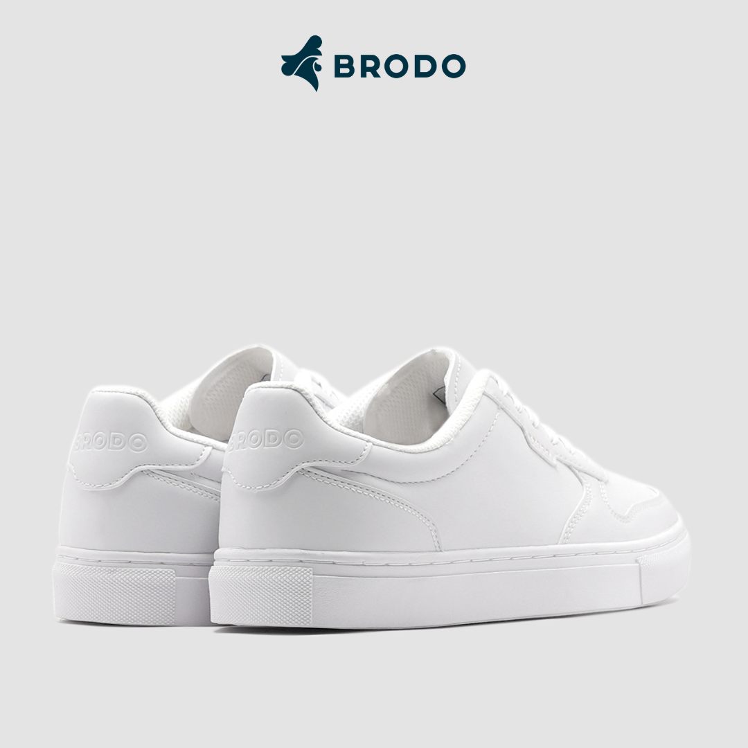 BRODO - Sneakers Calcio All White