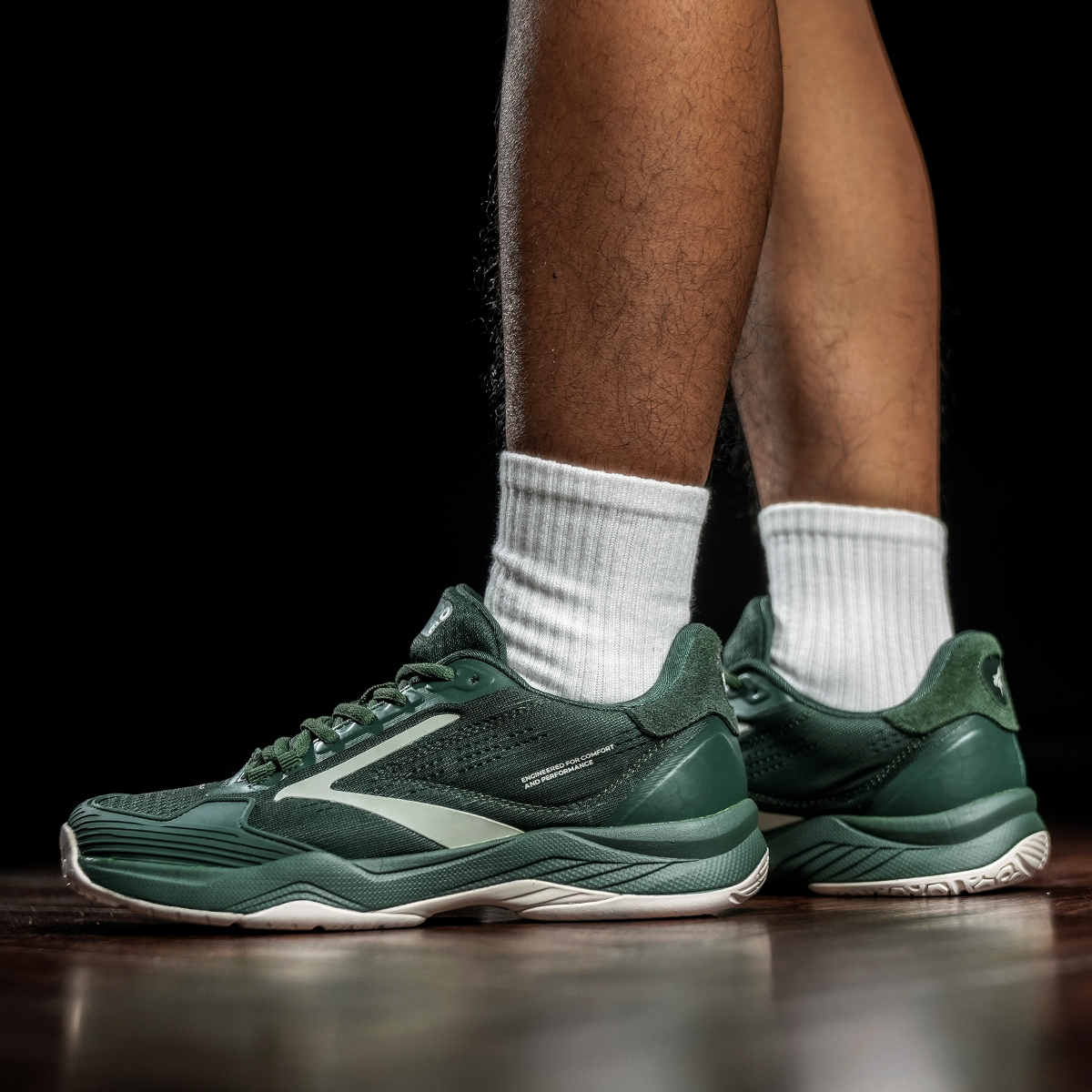 Active Stance Tennis Padel Emerald Green