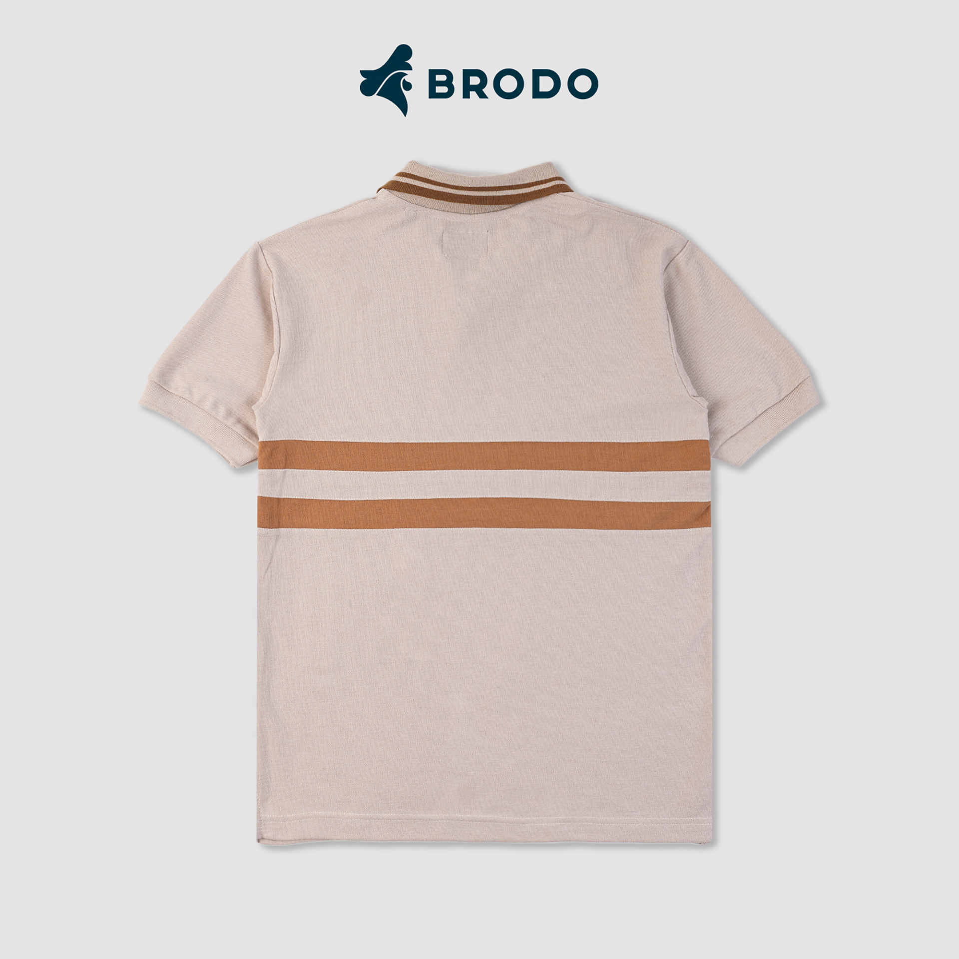 Line Court Polo Short Beige