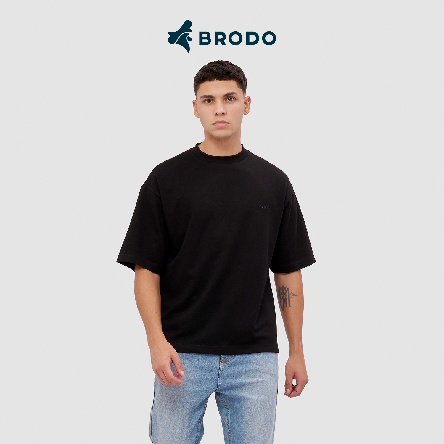 Vita Oversized Tees Black