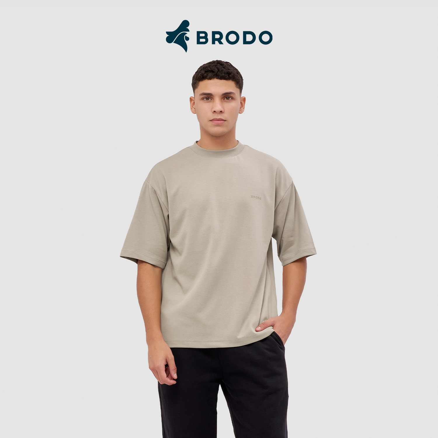 Vita Oversized Tees Khaki