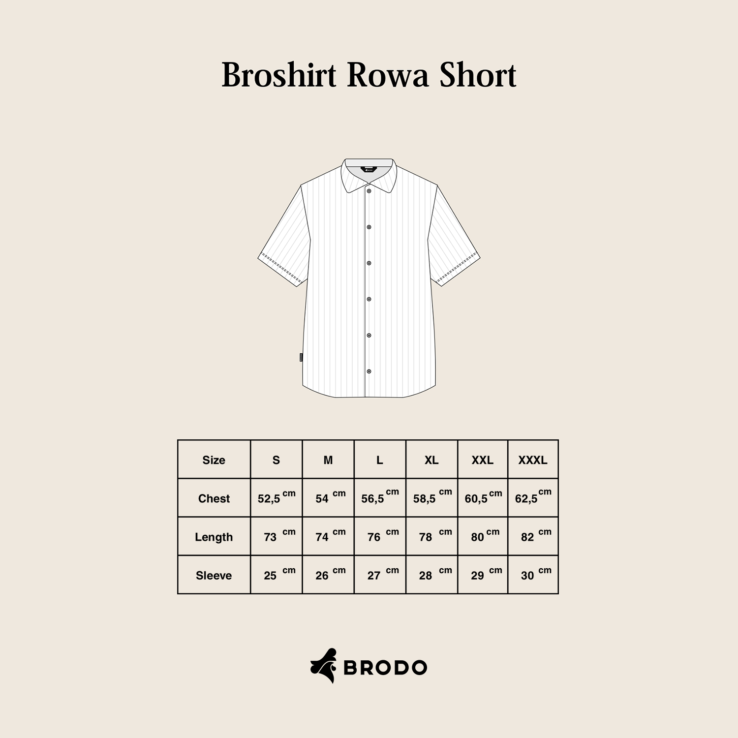 Broshirt Rowa Short Blue Aquatic