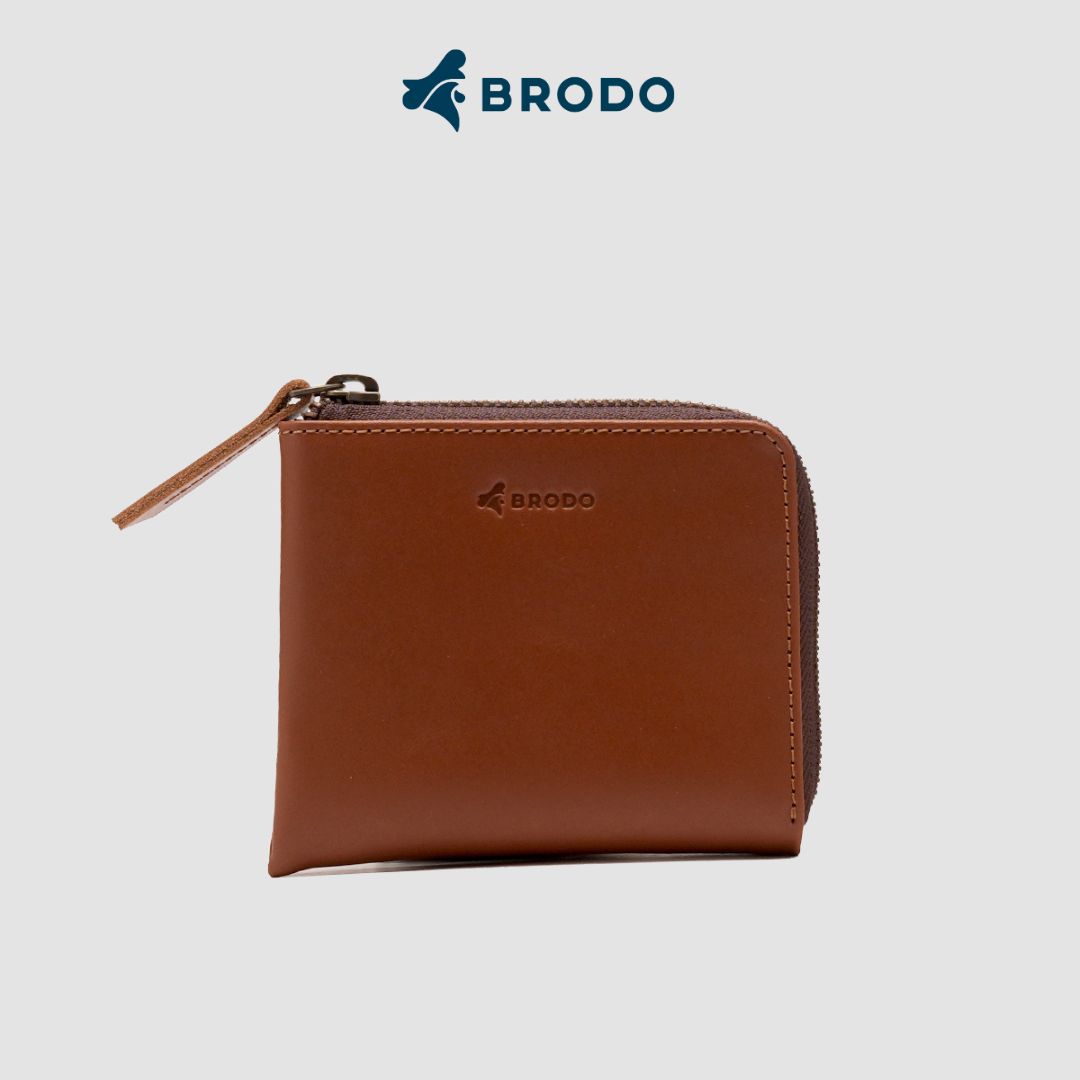 Patto Zipper Wallet Heritage Brown