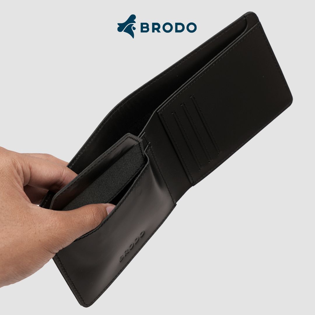 Farza Leather Wallet Black