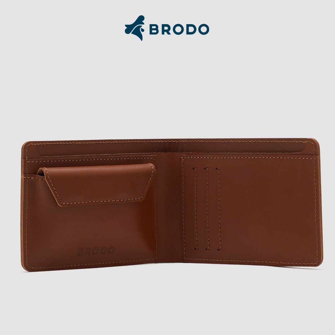 Farza Leather Wallet Heritage Brown