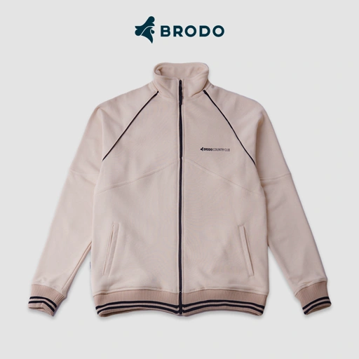 Image of BRODO - Chaqueta Tracktop Jacket Beige