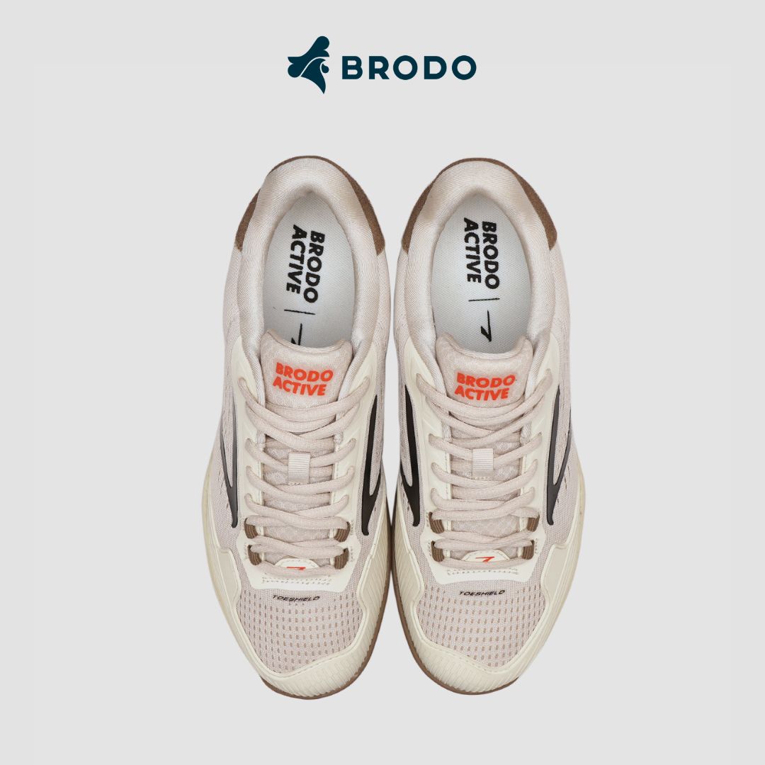 BRODO - Active Stance Tennis Padel Brown