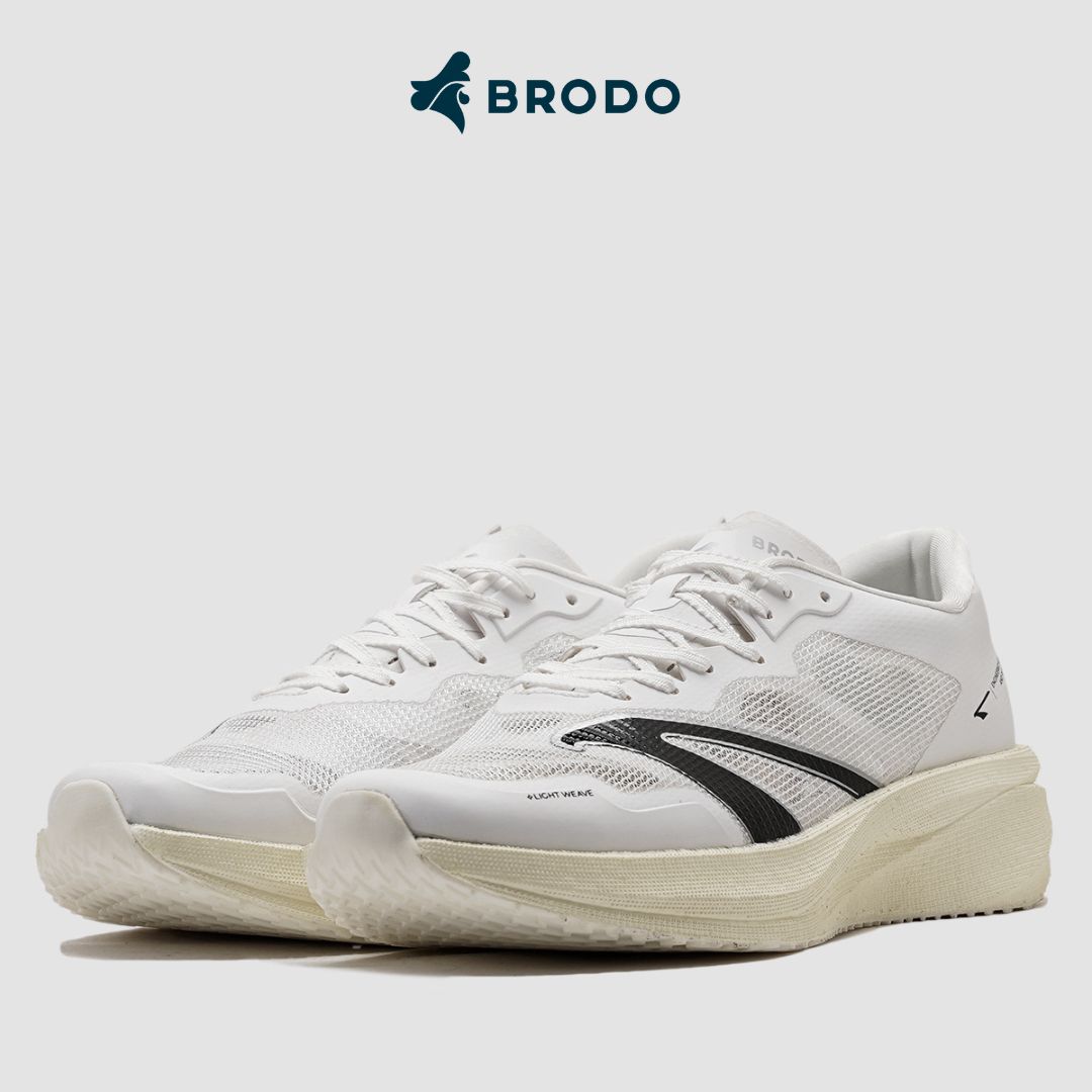 BRODO - Running Shoes Active Krakatau 2.0 White Black