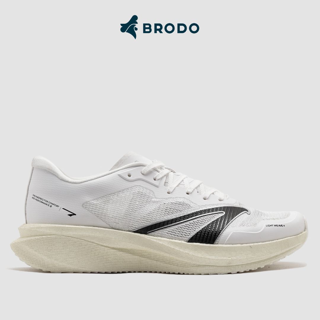 BRODO - Running Shoes Active Krakatau 2.0 White Black