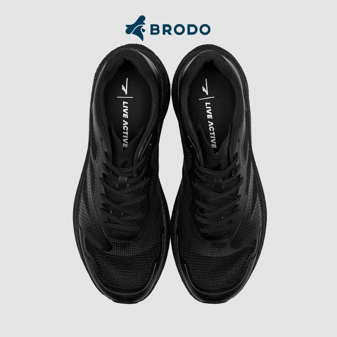 BRODO - Running Shoes Active Krakatau 2.0 Full Black
