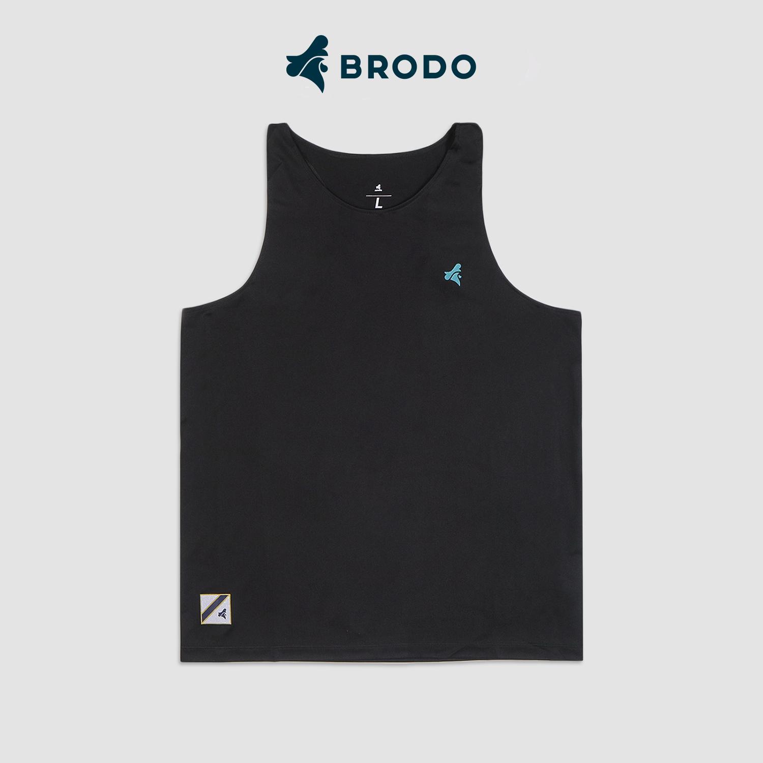 BRODO - Take It Easy Active Tanktop Running Black