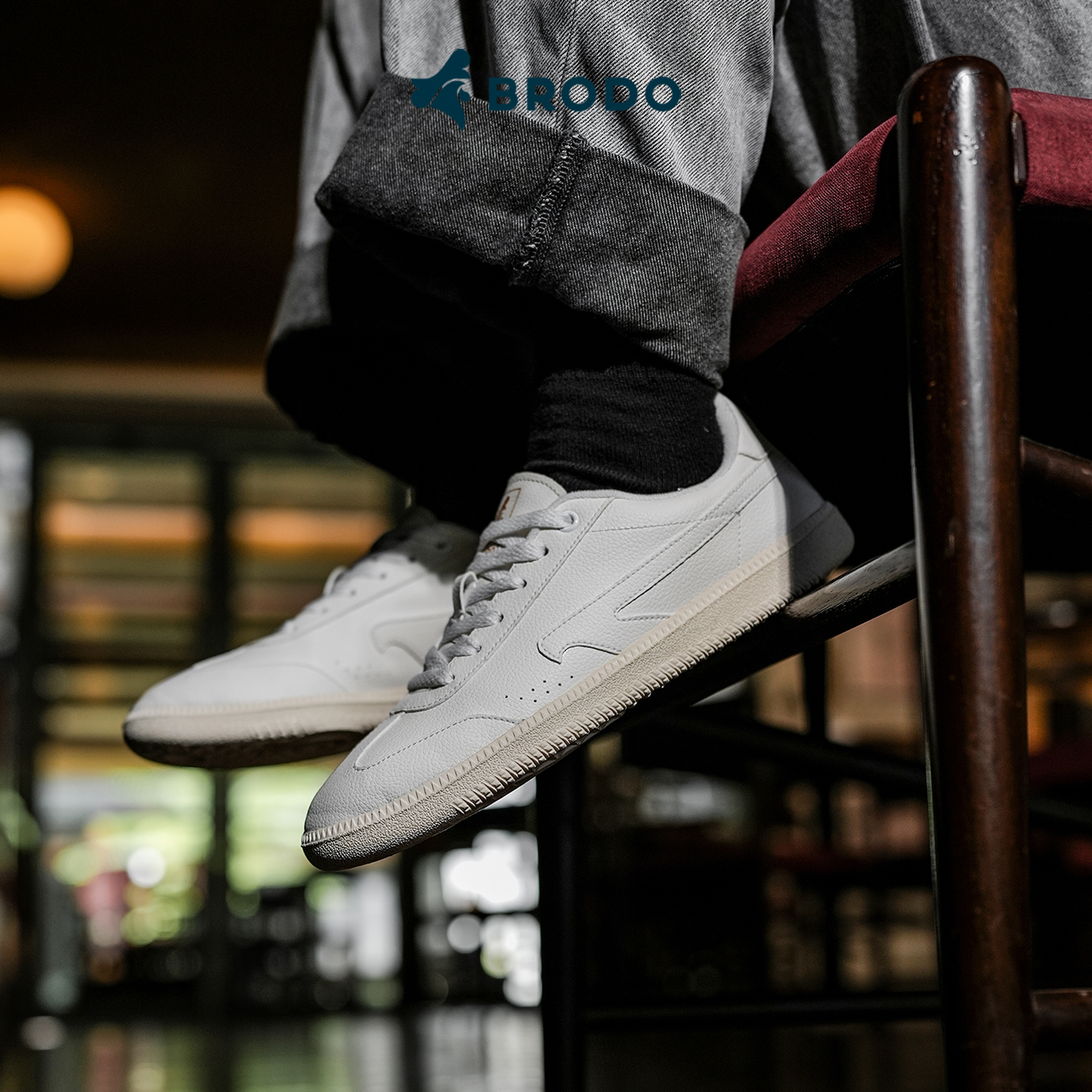 BRODO - Sneakers Ace Tango White OWS