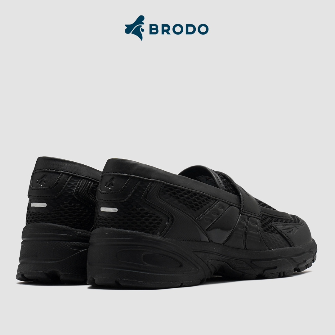 BRODO - Sneakers Ace Neptune Loafers Full Black