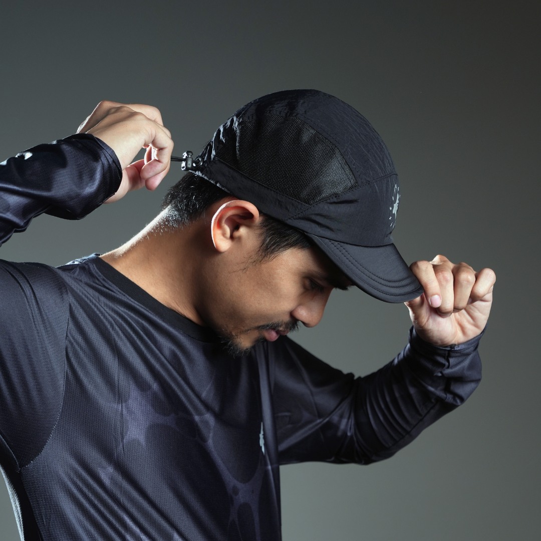 Luce Running Hat Black