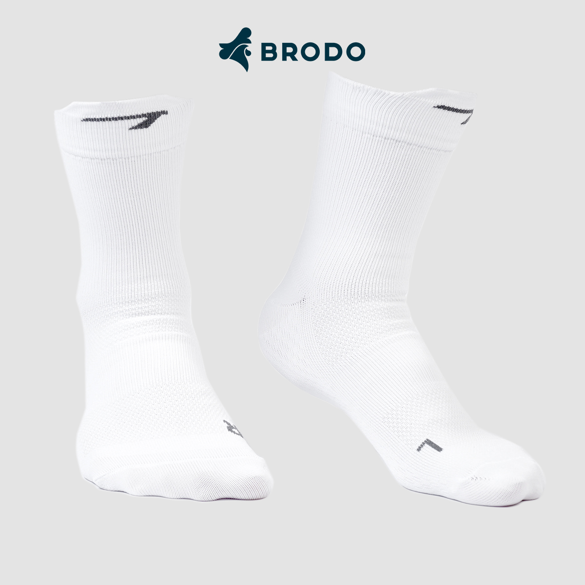 E-Dry Running Socks White