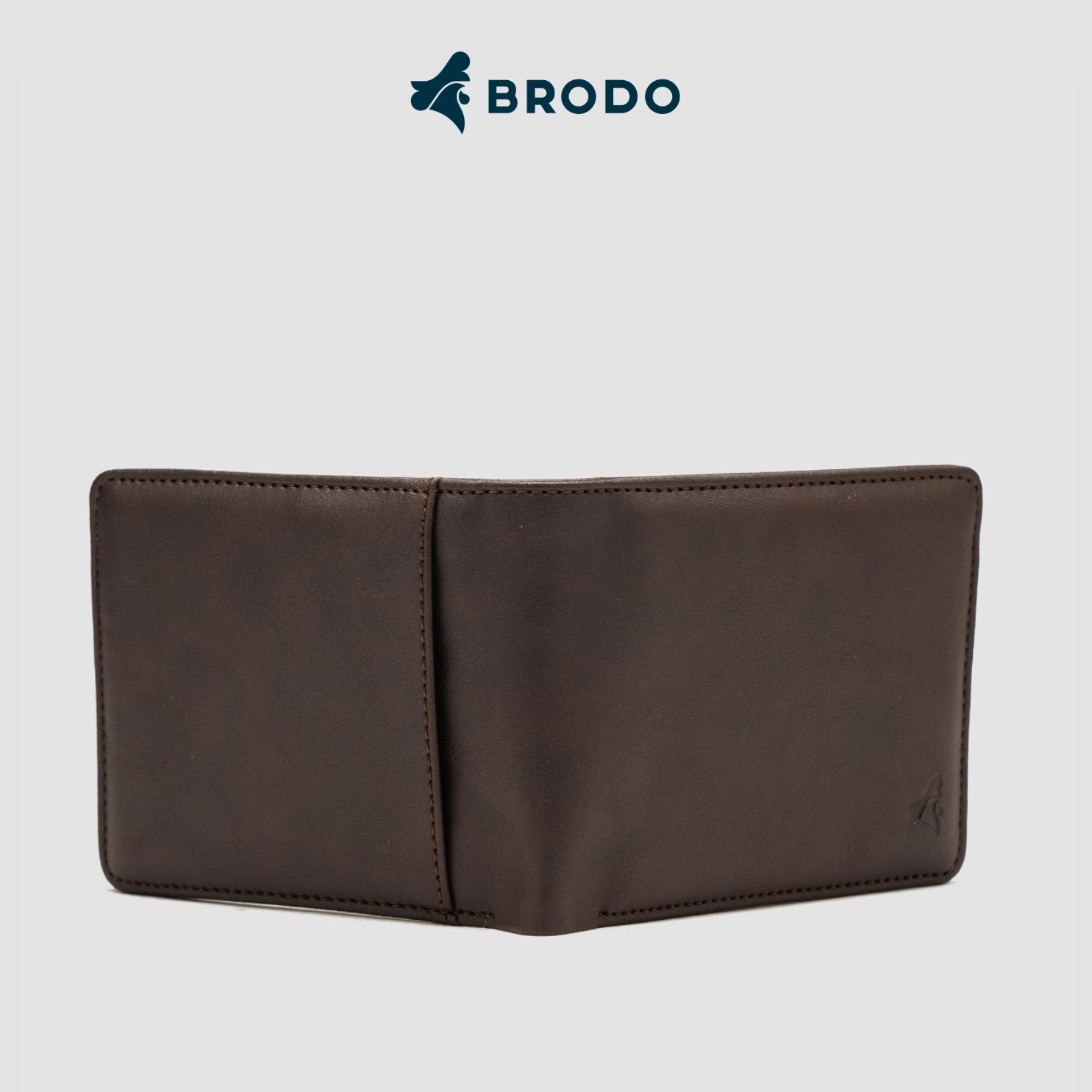 Brunn Synthetic Leather Wallet Brown