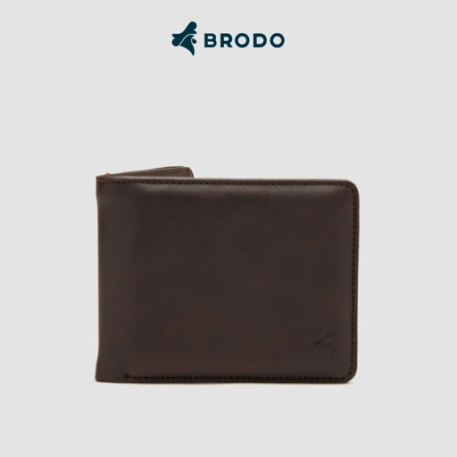 Image of Brunn Synthetic Leather Wallet Brown