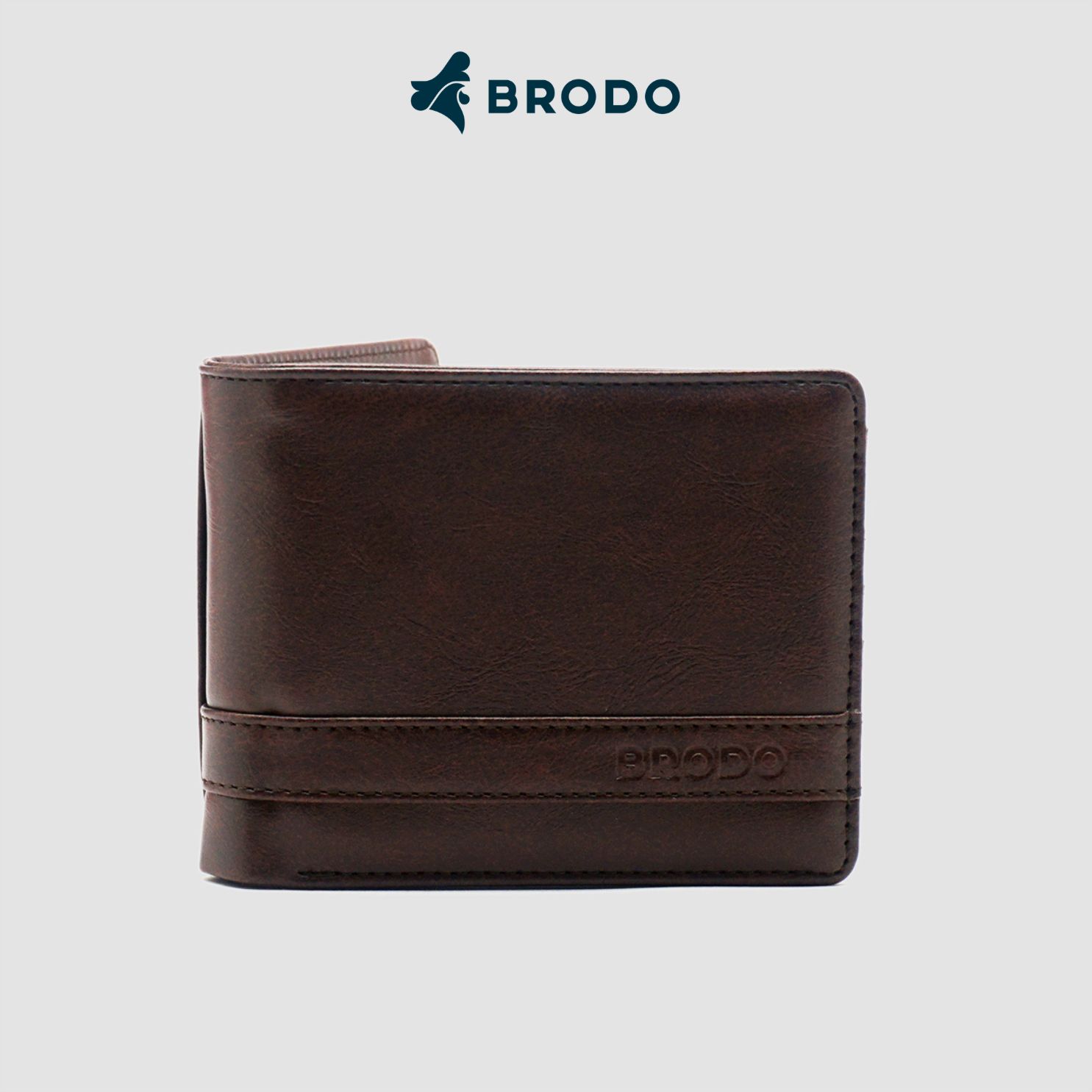 Vero Synthetic Leather Wallet Coffee Brown