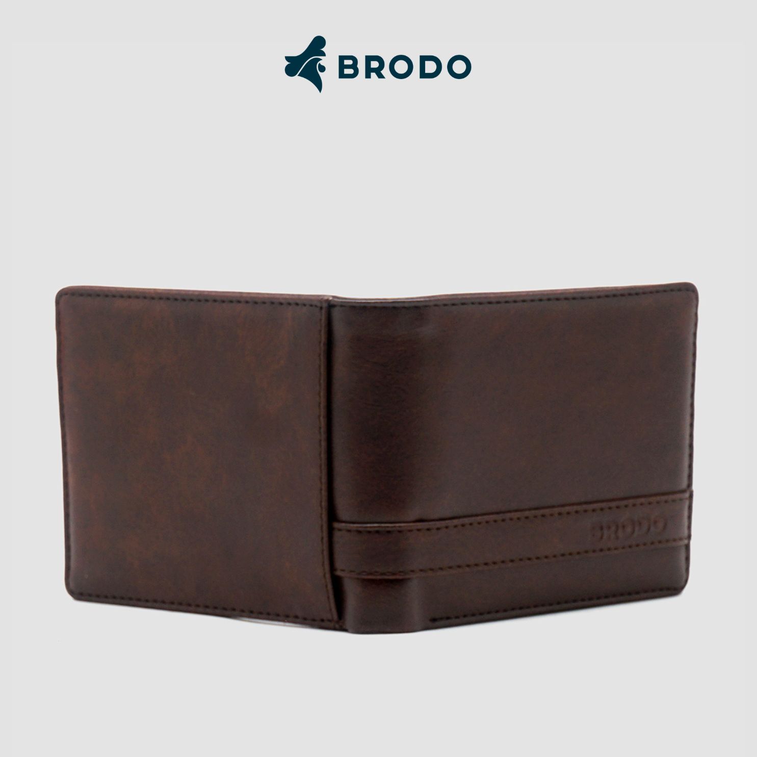 Vero Synthetic Leather Wallet Coffee Brown