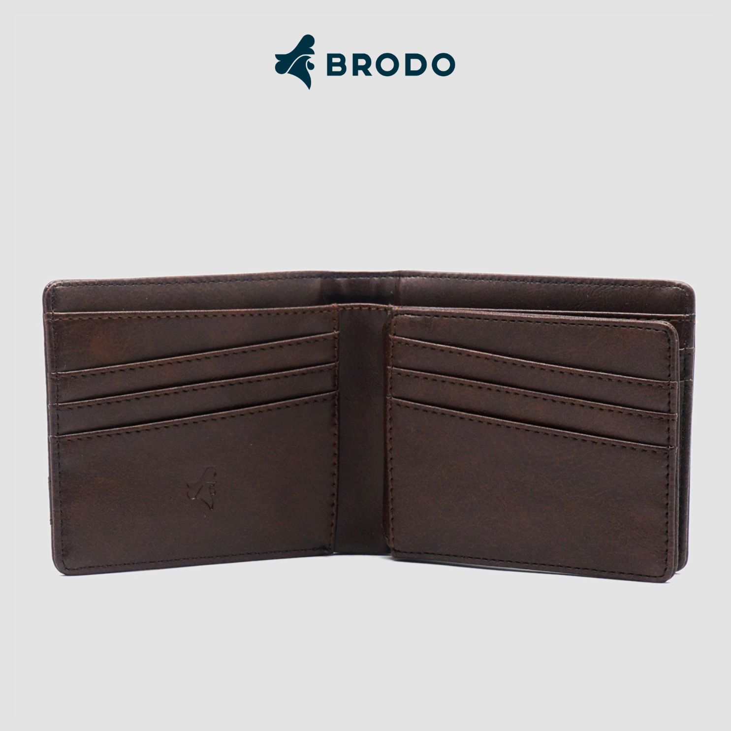 Vero Synthetic Leather Wallet Coffee Brown