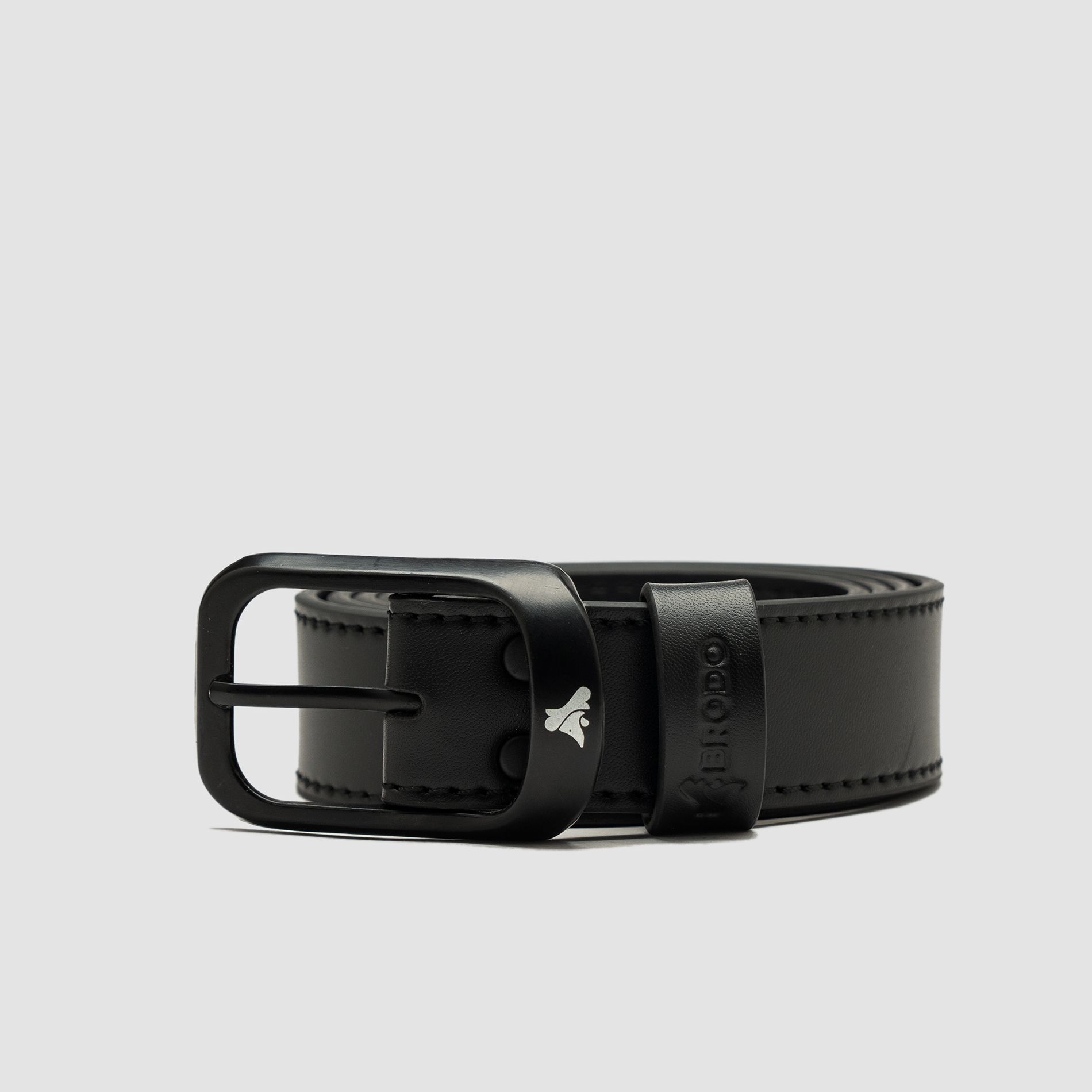 Lusso Synthetic Leather Belt Black