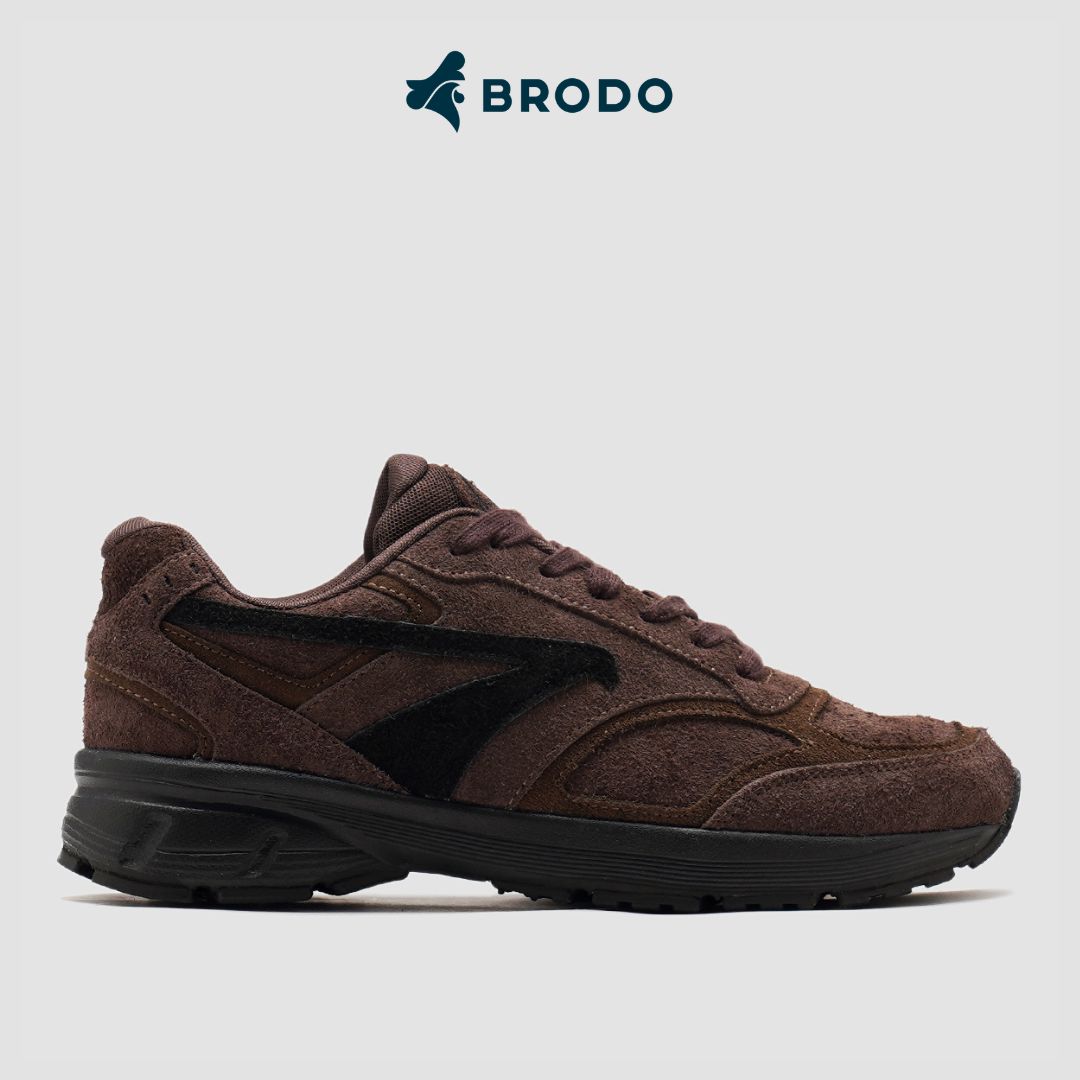 BRODO - Sneakers Ace Nova Anniv Dark Brown