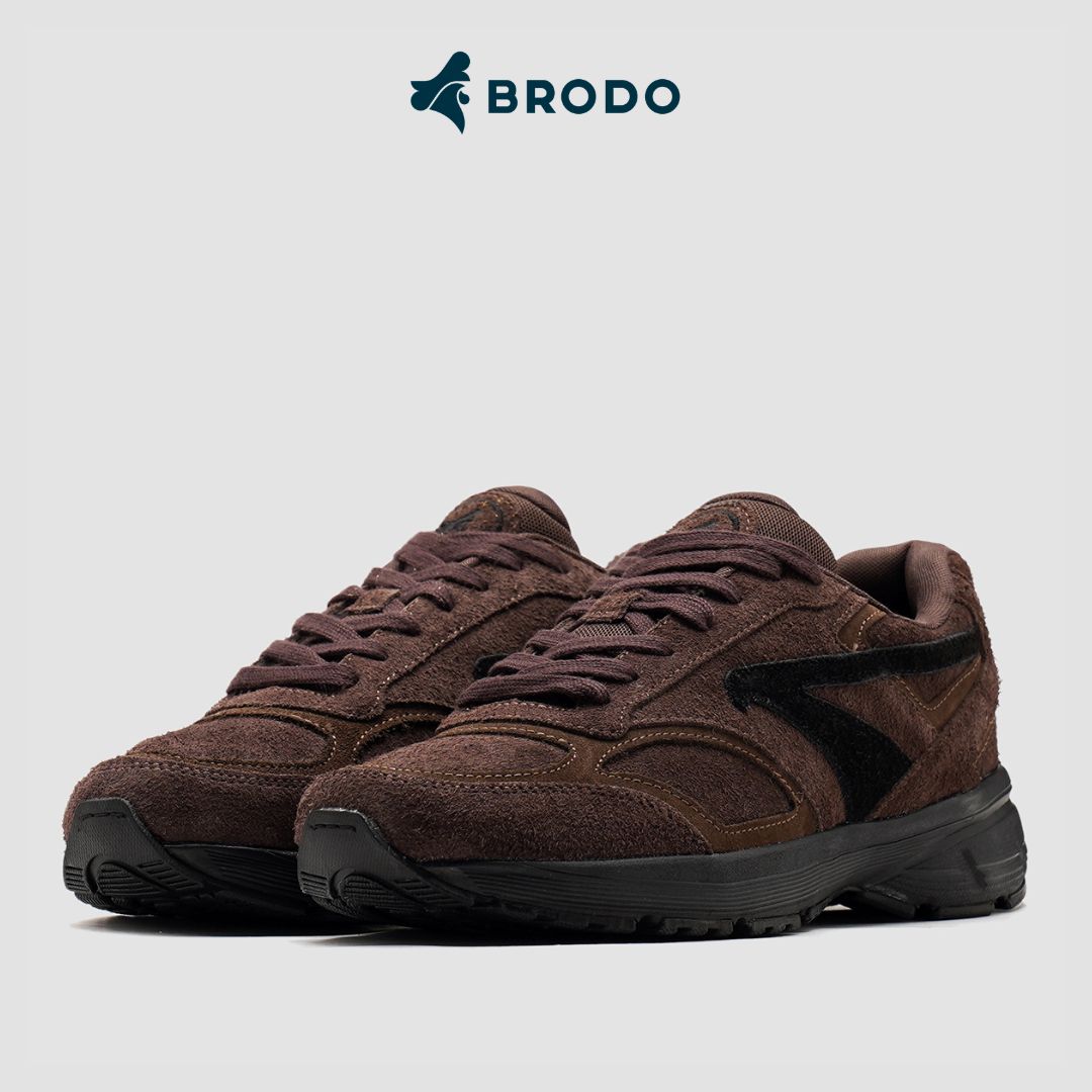 BRODO - Sneakers Ace Nova Anniv Dark Brown
