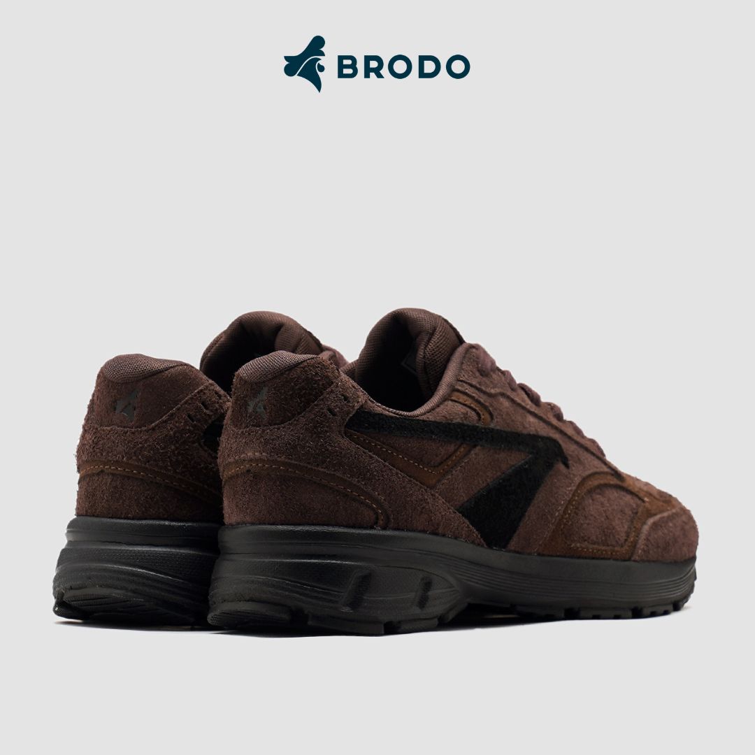 BRODO - Sneakers Ace Nova Anniv Dark Brown