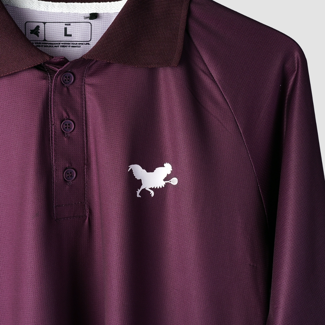 Tecnico Tennis Padel Polo Burgundy