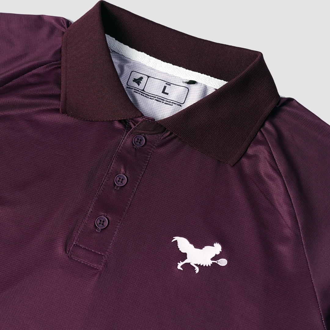 Tecnico Tennis Padel Polo Burgundy