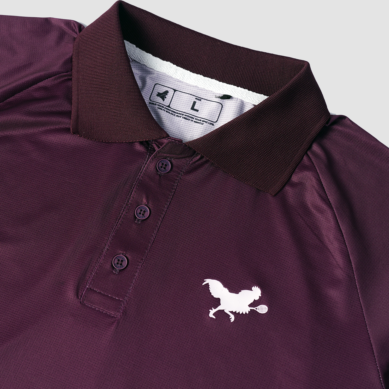 Tecnico Tennis Padel Polo Burgundy
