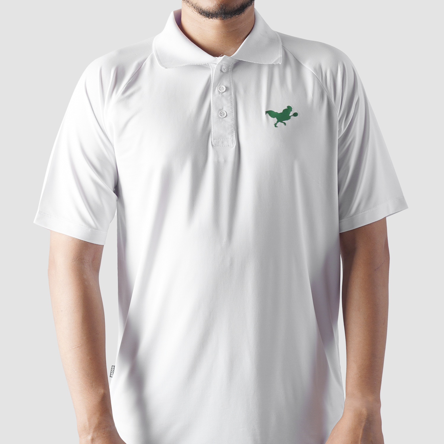 Tecnico Tennis Padel Polo White - Green