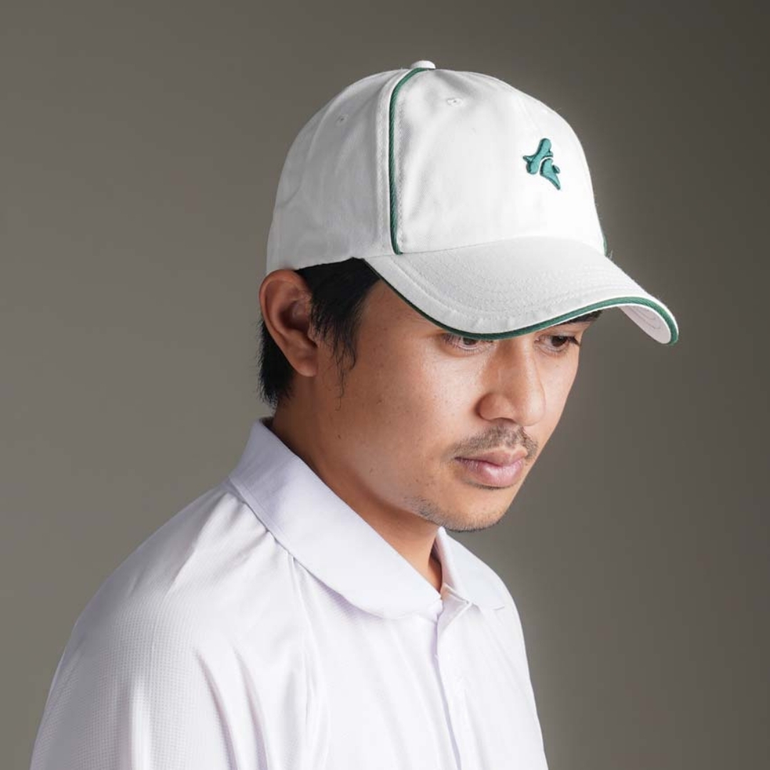 Brodo Logo Tennis Padel Hat White