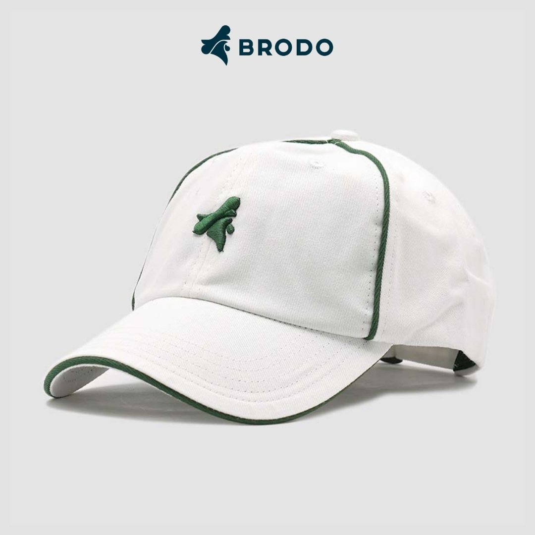 Brodo Logo Tennis Padel Hat White