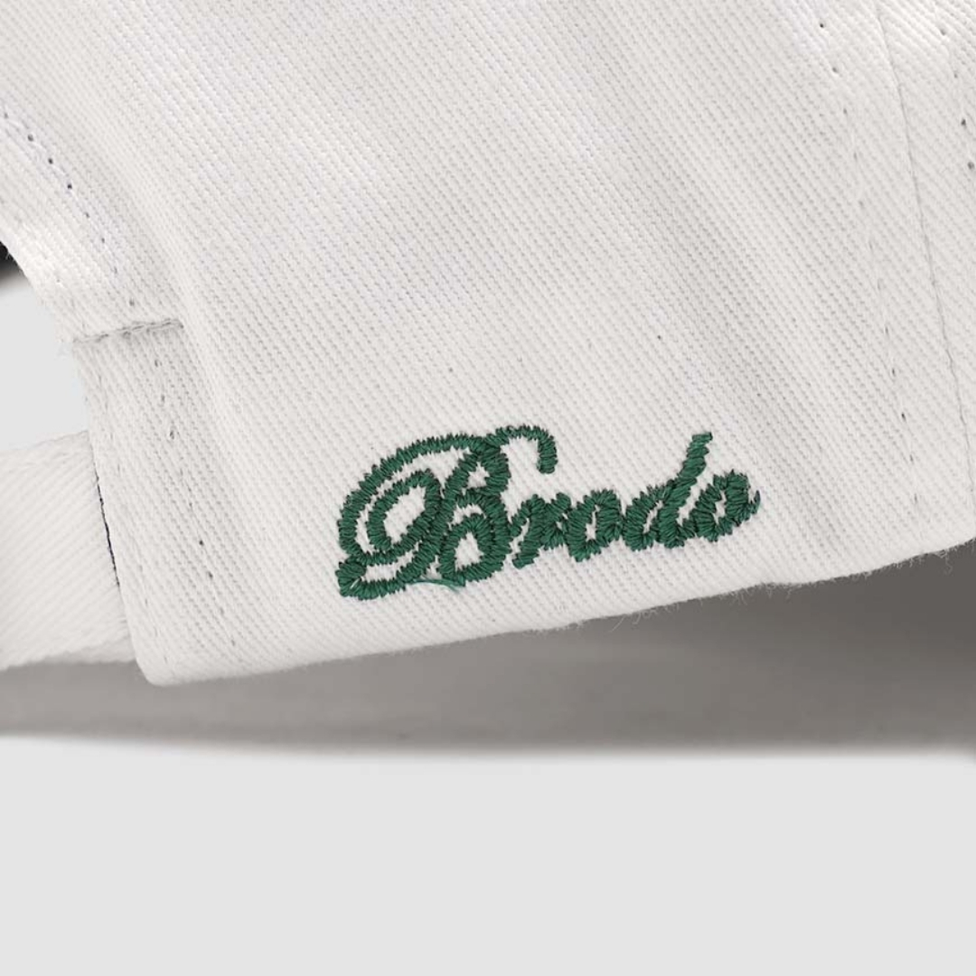 Brodo Moda Tennis Padel Hat White
