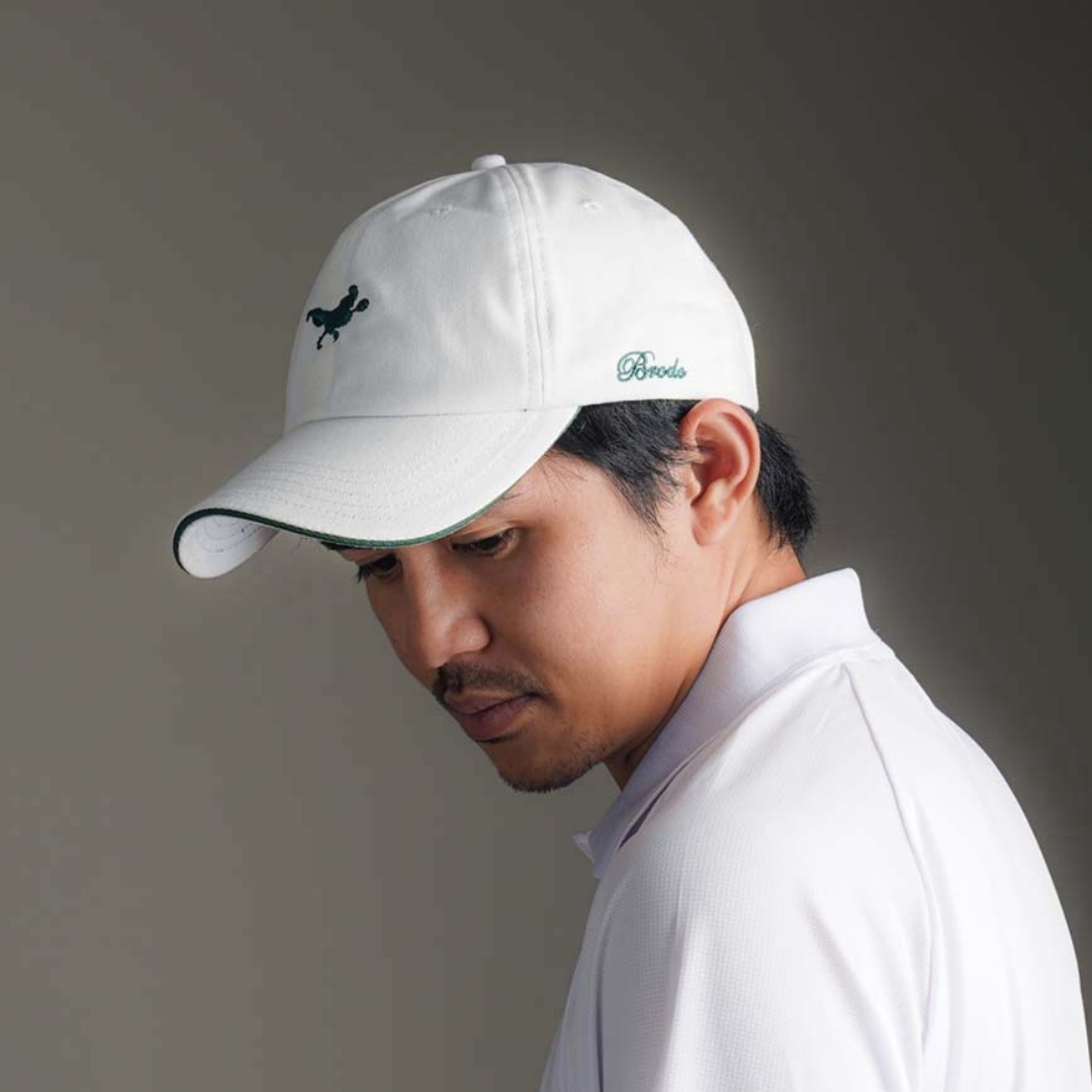 Brodo Racquet Club Hat White