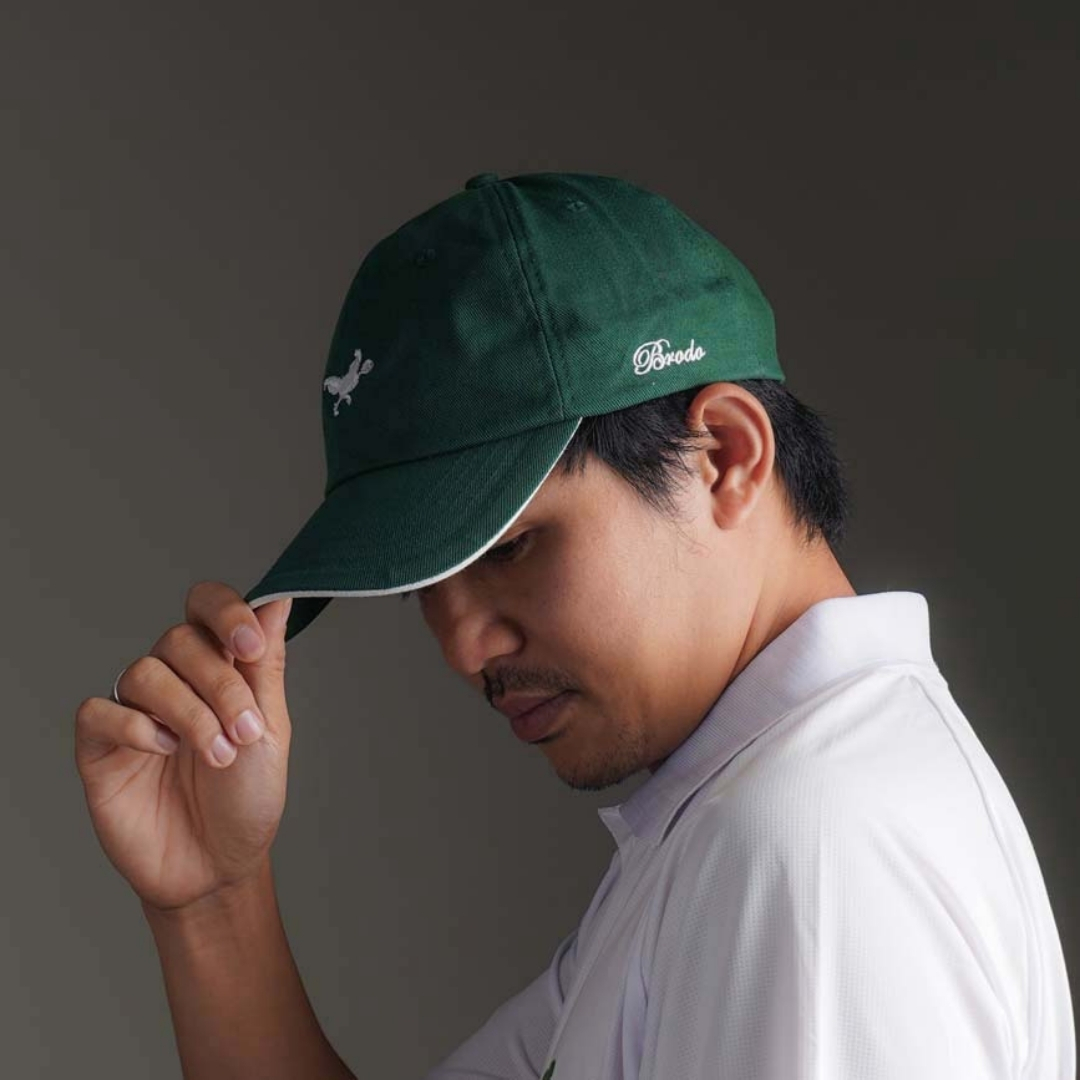 Brodo Racquet Club Hat Green