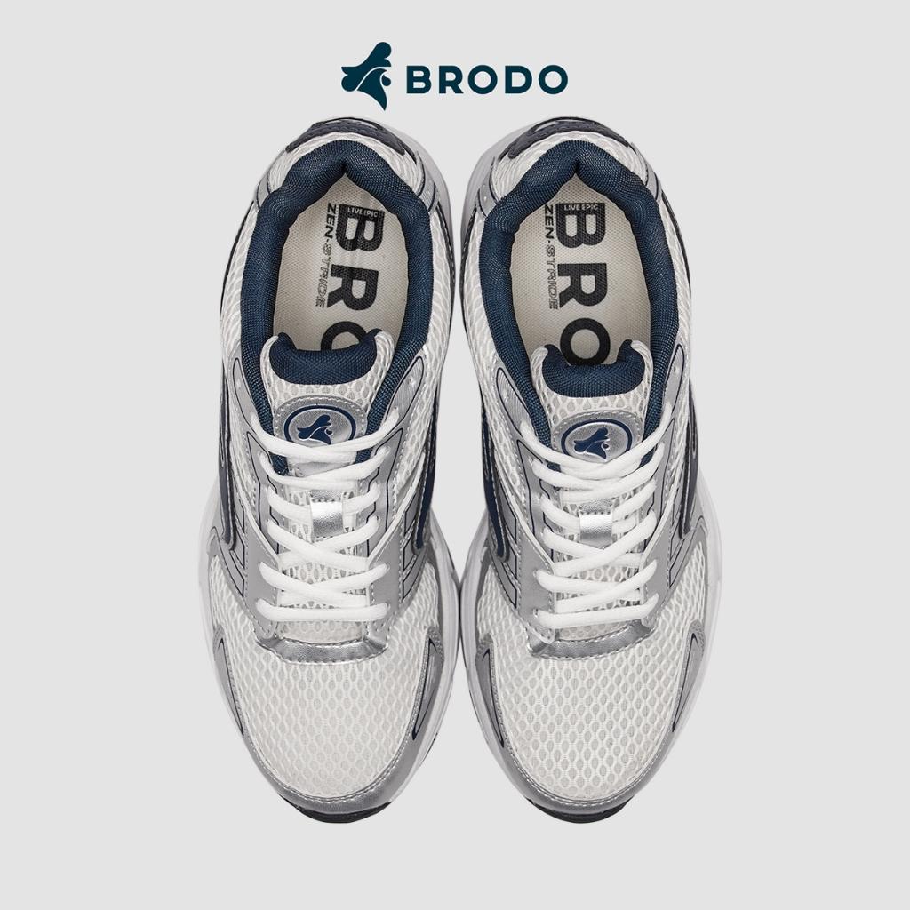 BRODO - Sneakers Ace Neptune Silver Navy WS