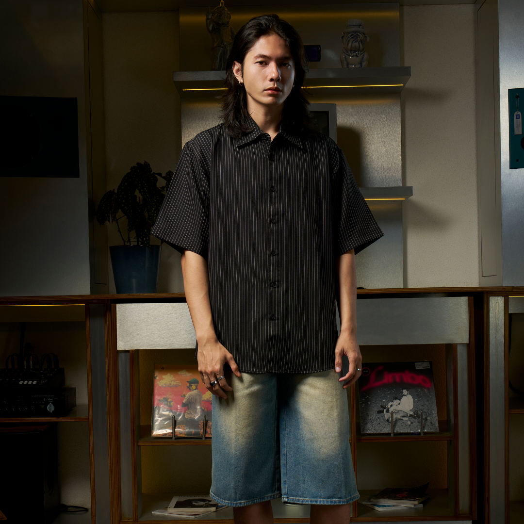 Broshirt Rowa Short Black