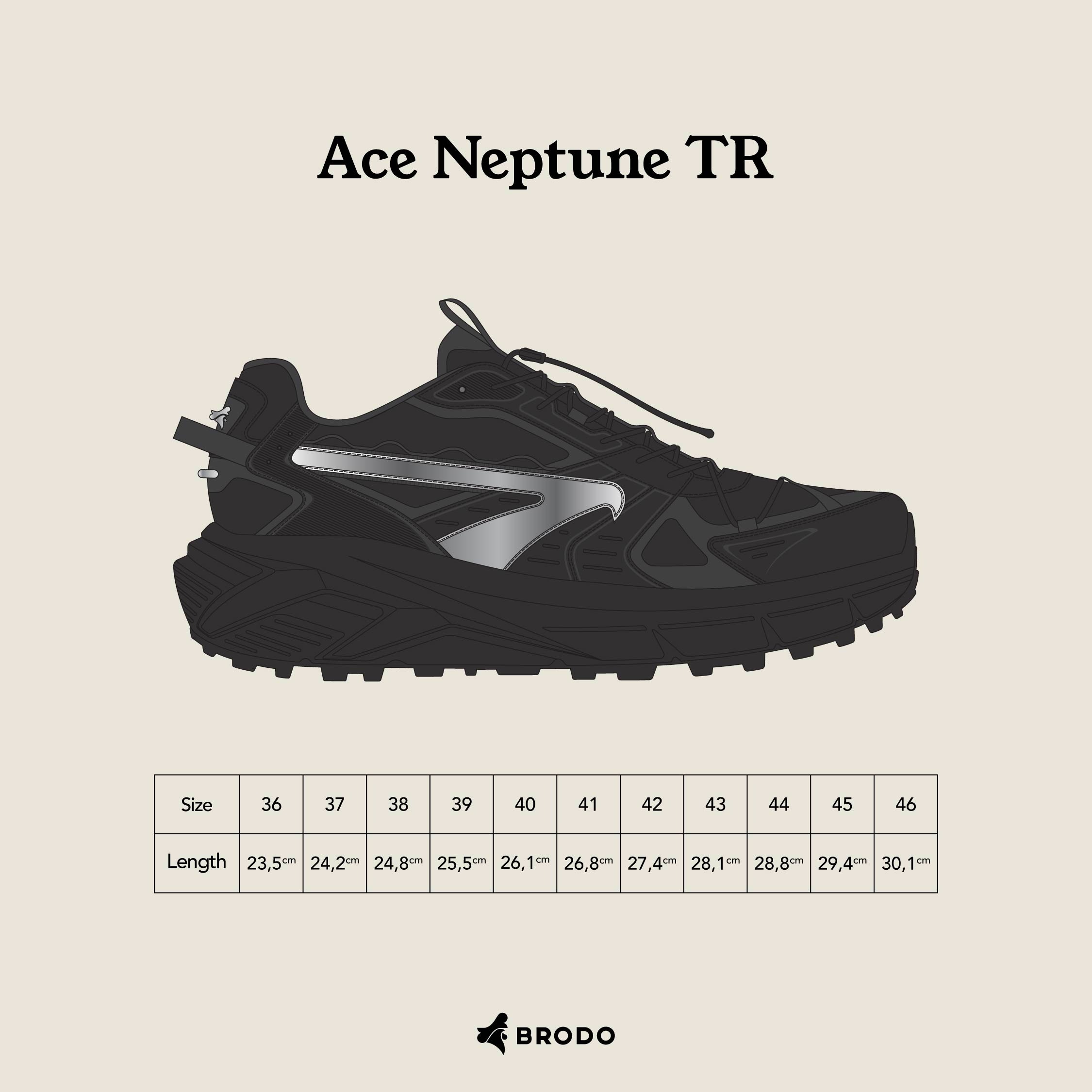 Ace Neptune TR Ash Grey
