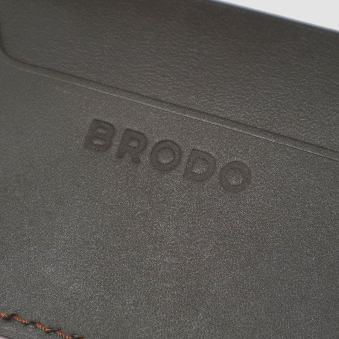 Carino Leather Card Wallet Brown