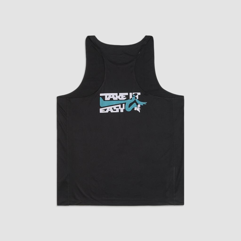 BRODO - Take It Easy Active Tanktop Running Black