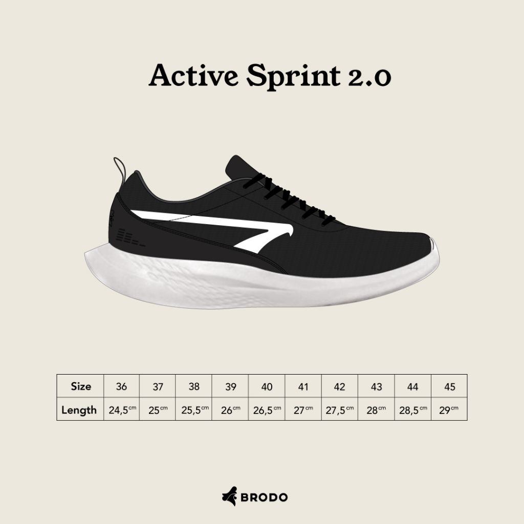 Active Sprint 2.0 Black WS