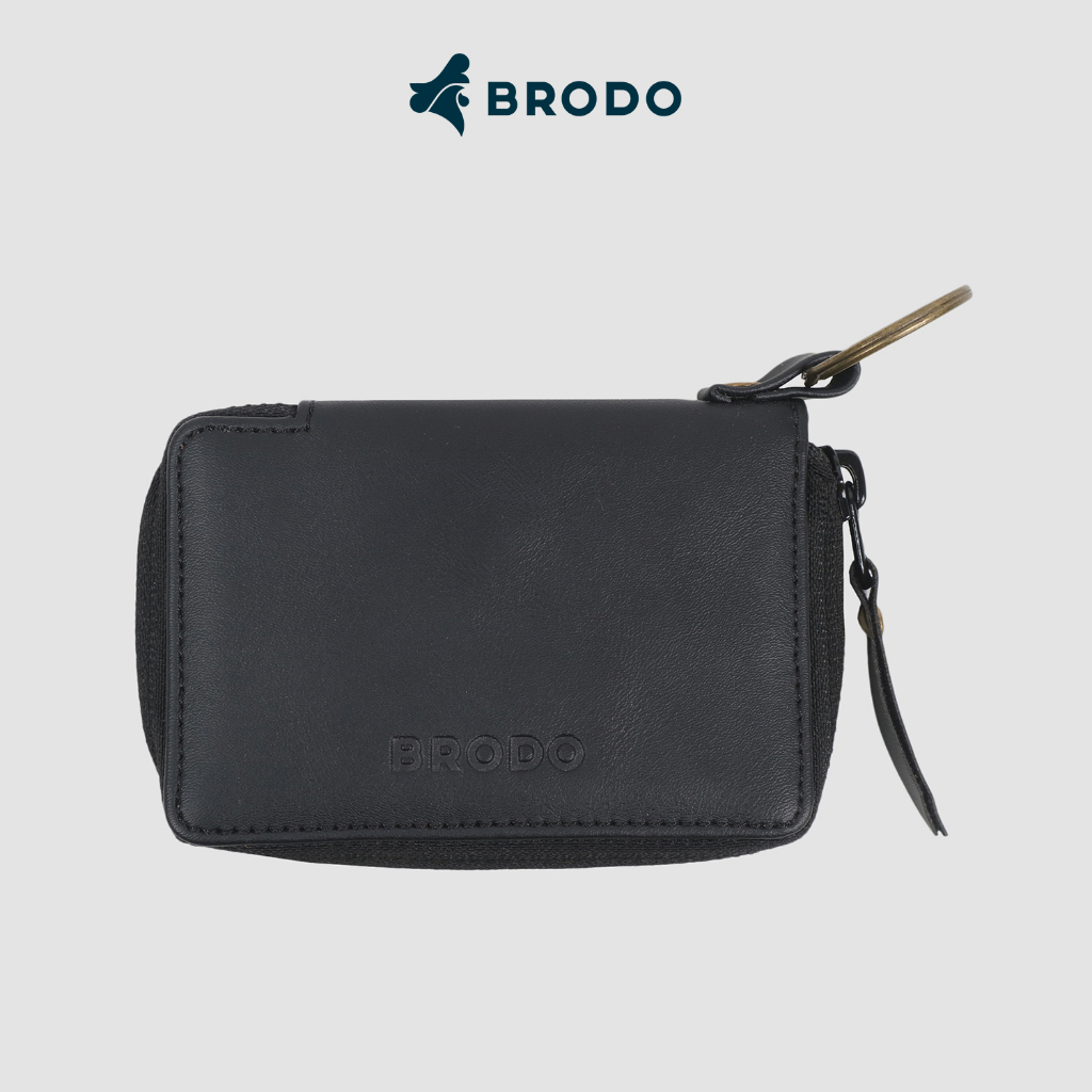 Folde Z+ Synthetic Leather Key Wallet Black