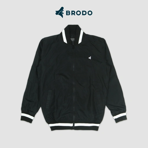 Bromb Varsity Jacket Black