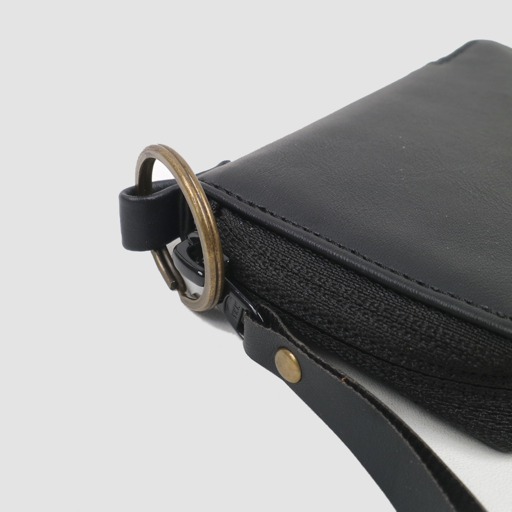 Folde Z+ Synthetic Leather Key Wallet Black