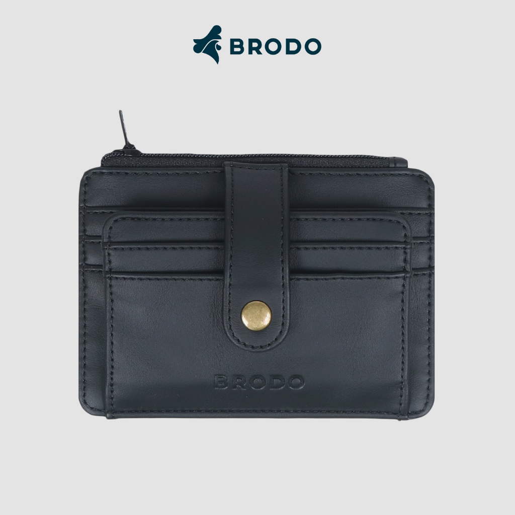Porto Synthetic Leather Card Wallet Black