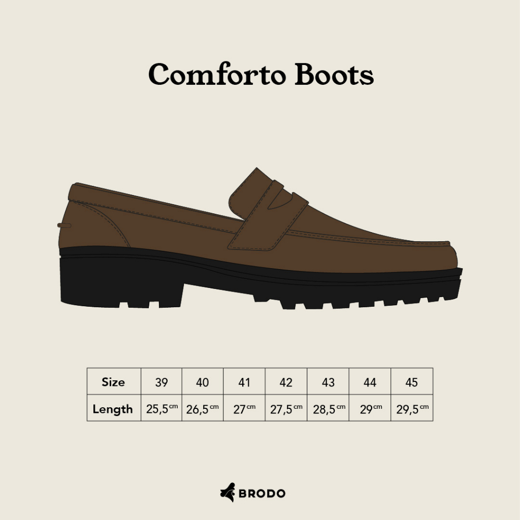 Comforto Boots Vintage Brown BS