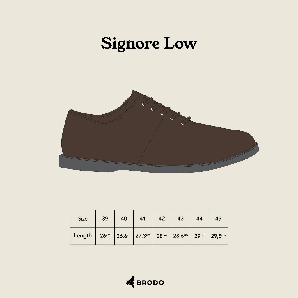 Signore Low Vintage Brown BS